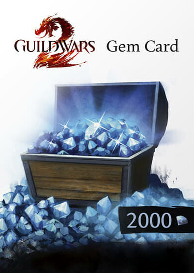 Ajándékkártya vásárlása: Guild Wars 2: 2000 Gems Card