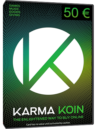 Ajándékkártya vásárlása: Karma Koin Card