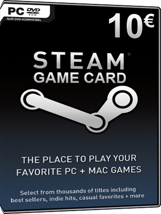 Ajándékkártya vásárlása: Steam Game Card